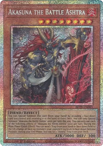Akasuna the Battle Ashtra (Starlight Rare) (BETB-EN009), Beyond the Brave — Yu-Gi-Oh! card price