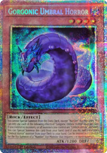 Gorgonic Umbral Horror (Starlight Rare) (BETB-EN007), Beyond the Brave — Yu-Gi-Oh! card price