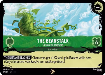 The Beanstalk - Onward and Upward (17), Illumineer's Quest: The Great Hunny Rescue — Lorcana card price