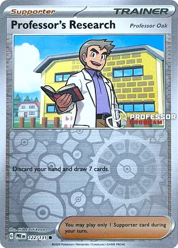 Professor's Research [Professor Oak] - 122/131 (122/131), Professor Program Promos — Pokémon card price