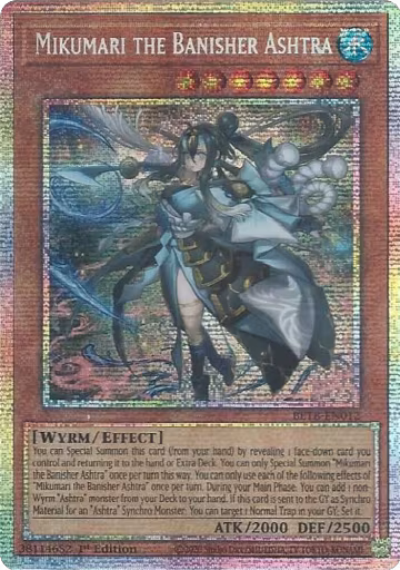 Mikumari the Banisher Ashtra (Starlight Rare) (BETB-EN012), Beyond the Brave — Yu-Gi-Oh! card price