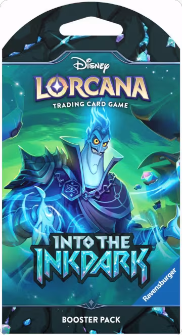 Disney Lorcana: Into the Inkdark Sleeved Booster Pack, Into the Inkdark — Lorcana sealed product price