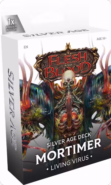 Silver Age: Outbreak Deck - Mortimer, Living Virus, Silver Age: Outbreak — Flesh & Blood sealed product price