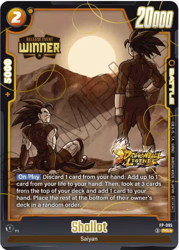 Shallot - FP-095 (Release Event Winner) (FP-095), Fusion World Promotion Cards and Packs — DB Fusion card price