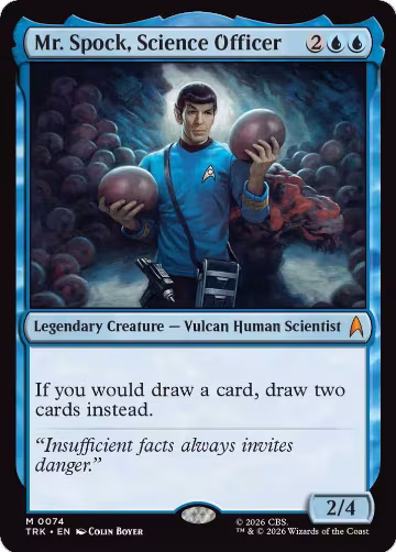 Mr. Spock, Science Officer (74), Star Trek — Magic card price