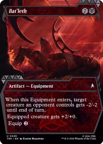 Bat'leth (Showcase) (426), Star Trek — Magic card price