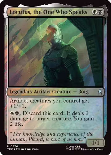 Locutus, the One Who Speaks (Surge Foil) (576), Star Trek — Magic card price