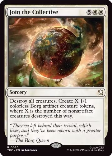 Join the Collective (Surge Foil) (20), Commander: Star Trek — Magic card price