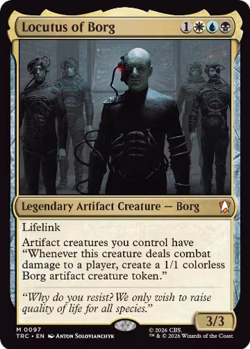 Locutus of Borg (97), Commander: Star Trek — Magic card price