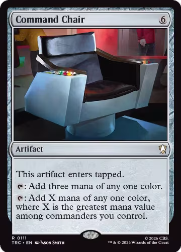 Command Chair (111), Commander: Star Trek — Magic card price