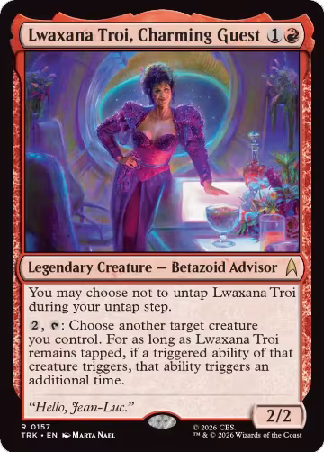 Lwaxana Troi, Charming Guest (157), Star Trek — Magic card price
