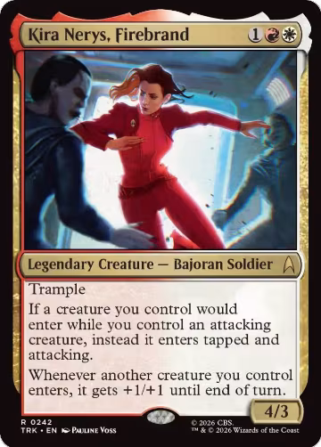 Kira Nerys, Firebrand (242), Star Trek — Magic card price