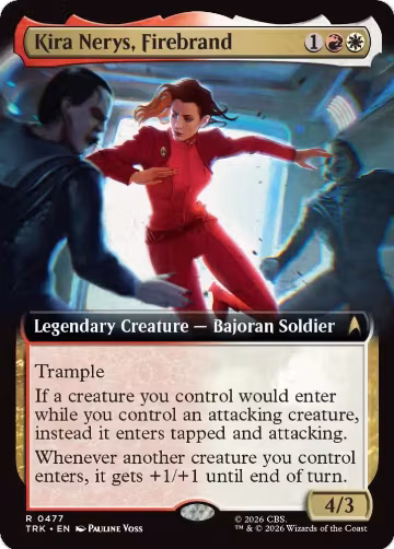 Kira Nerys, Firebrand (Extended Art) (477), Star Trek — Magic card price