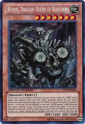 Redox, Dragon Ruler of Boulders (CT10-EN003), 2013 Collectors Tins — Yu-Gi-Oh! card price
