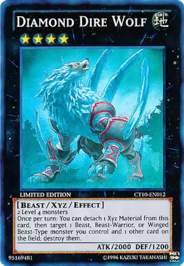 Diamond Dire Wolf (CT10-EN012), 2013 Collectors Tins — Yu-Gi-Oh! card price