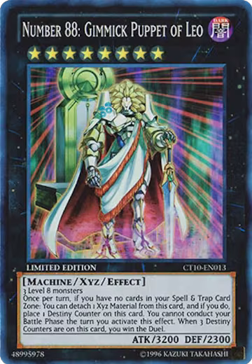 Number 88: Gimmick Puppet of Leo (CT10-EN013) — card price