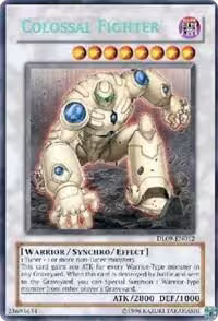 Colossal Fighter (Blue) (DL09-EN012), Duelist League Promo — Yu-Gi-Oh! card price