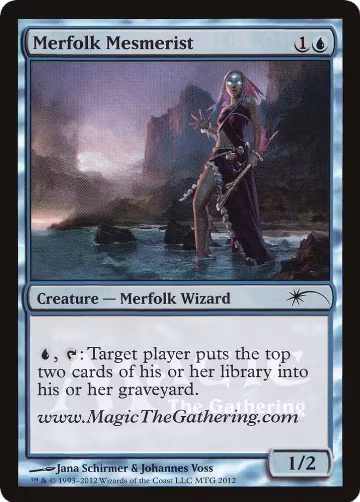 Merfolk Mesmerist (2012), Media Promos — Magic card price