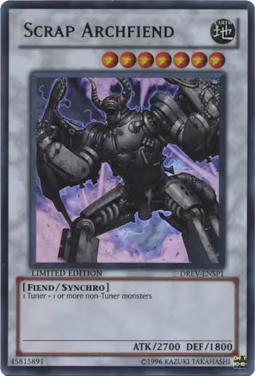 Scrap Archfiend (DREV-ENSP1) (DREV-ENSP1), Duelist Revolution — Yu-Gi-Oh! card price