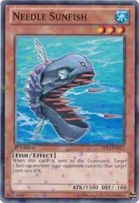 Needle Sunfish (Starfoil) (SP13-EN011), Star Pack 2013 — Yu-Gi-Oh! card price