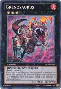 Grenosaurus (Starfoil) (SP13-EN022), Star Pack 2013 — Yu-Gi-Oh! card price