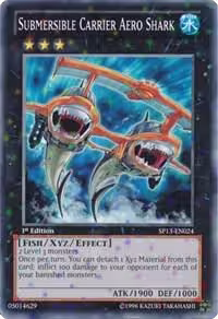 Submersible Carrier Aero Shark (Starfoil) (SP13-EN024), Star Pack 2013 — Yu-Gi-Oh! card price