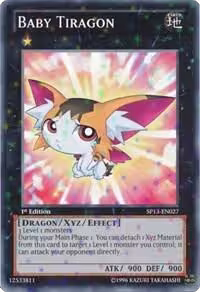 Baby Tiragon (Starfoil) (SP13-EN027), Star Pack 2013 — Yu-Gi-Oh! card price