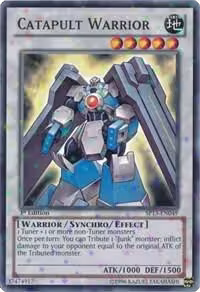 Catapult Warrior (Starfoil) (SP13-EN049), Star Pack 2013 — Yu-Gi-Oh! card price