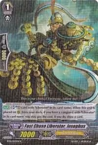 Fast Chase Liberator, Josephus (BT10/025EN), Triumphant Return of the King of Knights — Vanguard card price
