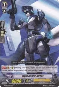Myth Guard, Sirius (BT10/070EN), Triumphant Return of the King of Knights — Vanguard card price