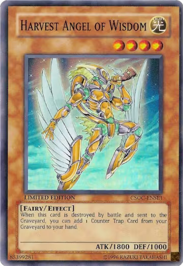Harvest Angel of Wisdom (CSOC-ENSE1), Crossroads of Chaos — Yu-Gi-Oh! card price