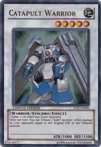 Catapult Warrior (YF02-EN001), Yu-Gi-Oh! 5D's Manga Promotional Cards — Yu-Gi-Oh! card price