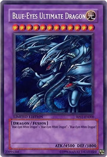 Blue-Eyes Ultimate Dragon (RP01-EN000), Retro Pack — Yu-Gi-Oh! card price