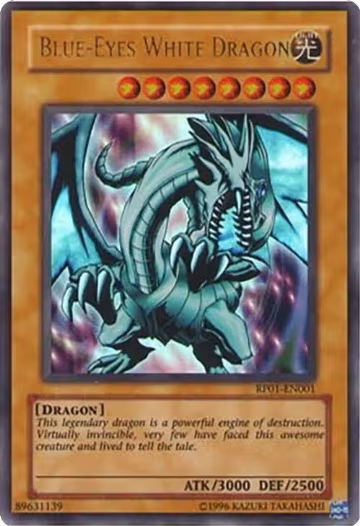 Blue-Eyes White Dragon (RP01-EN001), Retro Pack — Yu-Gi-Oh! card price