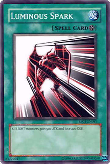 Luminous Spark (RP01-EN081), Retro Pack — Yu-Gi-Oh! card price