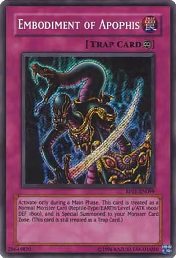 Embodiment of Apophis (RP01-EN098), Retro Pack — Yu-Gi-Oh! card price
