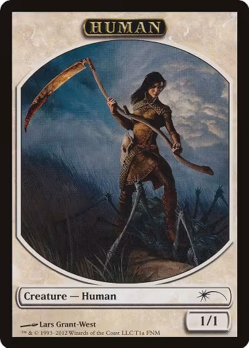 Human // Wolf Double-Sided Token (1a // 1b), FNM Promos — Magic card price