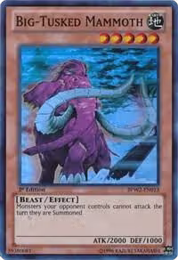 Big-Tusked Mammoth (BPW2-EN013), Battle Pack 2: War of the Giants Round 2 — Yu-Gi-Oh! card price