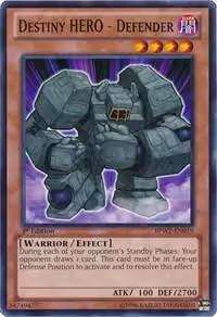 Destiny Hero - Defender (BPW2-EN019), Battle Pack 2: War of the Giants Round 2 — Yu-Gi-Oh! card price