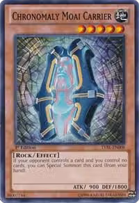 Chronomaly Moai Carrier (LVAL-EN008), Legacy of the Valiant — Yu-Gi-Oh! card price