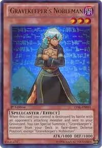 Gravekeeper's Nobleman (LVAL-EN031), Legacy of the Valiant — Yu-Gi-Oh! card price