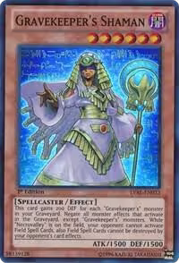 Gravekeeper's Shaman (LVAL-EN033), Legacy of the Valiant — Yu-Gi-Oh! card price