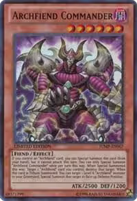 Archfiend Commander (JUMP-EN067), Shonen Jump Magazine Promos — Yu-Gi-Oh! card price