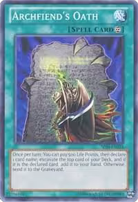 Archfiend's Oath (AP04-EN024), Astral Pack 4 — Yu-Gi-Oh! card price