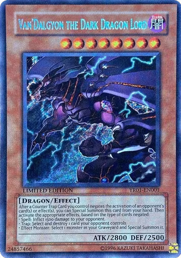 Van'Dalgyon The Dark Dragon Lord (YR01-EN001) — card price