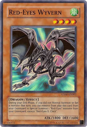 Red-Eyes Wyvern (GX06-EN002), Yu-Gi-Oh! GX Tag Force Promotional Cards — Yu-Gi-Oh! card price