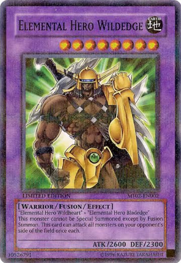 Elemental HERO Wildedge (MF02-EN002) — card price