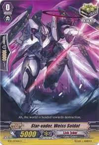 Star-vader, Weiss Soldat (BT12/072EN), Binding Force of the Black Rings — Vanguard card price