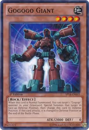 Gogogo Giant (Starfoil) (SP14-EN003), Star Pack 2014 — Yu-Gi-Oh! card price