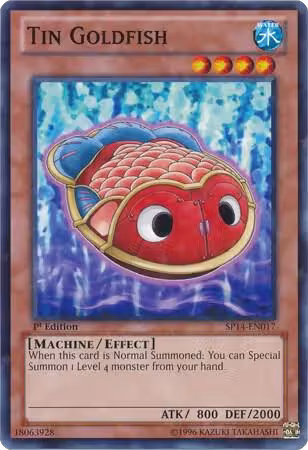 Tin Goldfish (Starfoil) (SP14-EN017), Star Pack 2014 — Yu-Gi-Oh! card price